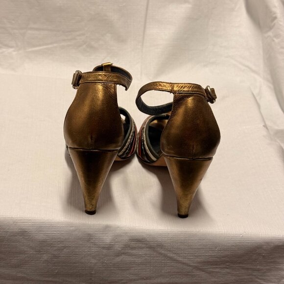 Barbara Briones T-Strap Multicolor Size 36 - Picture 6 of 9